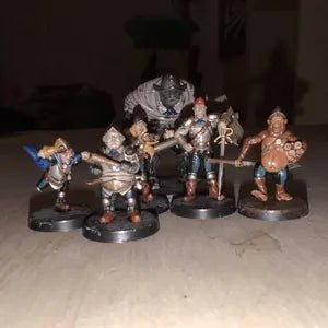 Nightwatch Guards Miniature | set of 6 - Tabletop RPG & D&D miniature. Perfect for wargaming & collectors