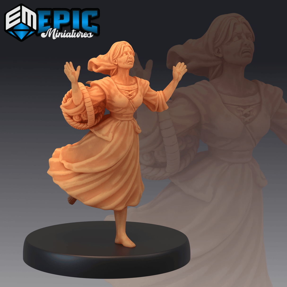 Npc Bundle Miniature | 11 - Tabletop RPG & D&D miniature. Perfect for wargaming & collectors
