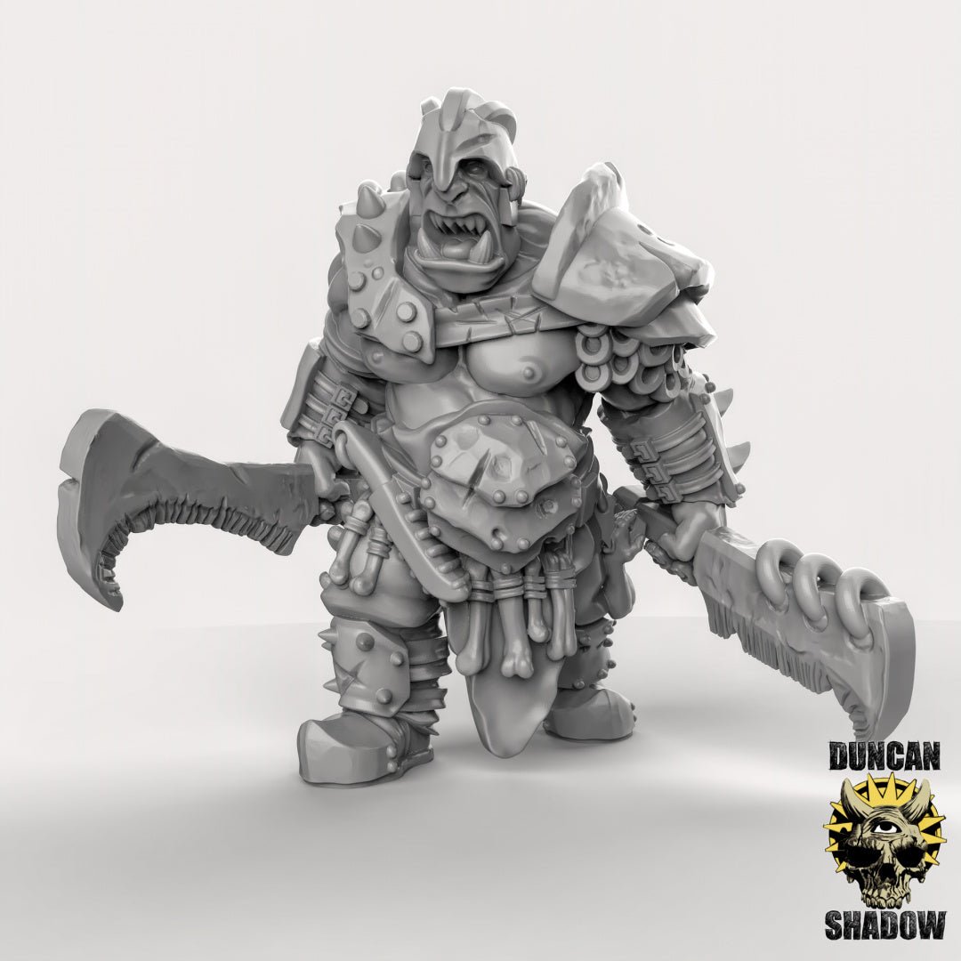 Ogre boss Miniature | A - Tabletop RPG & D&D miniature. Perfect for wargaming & collectors
