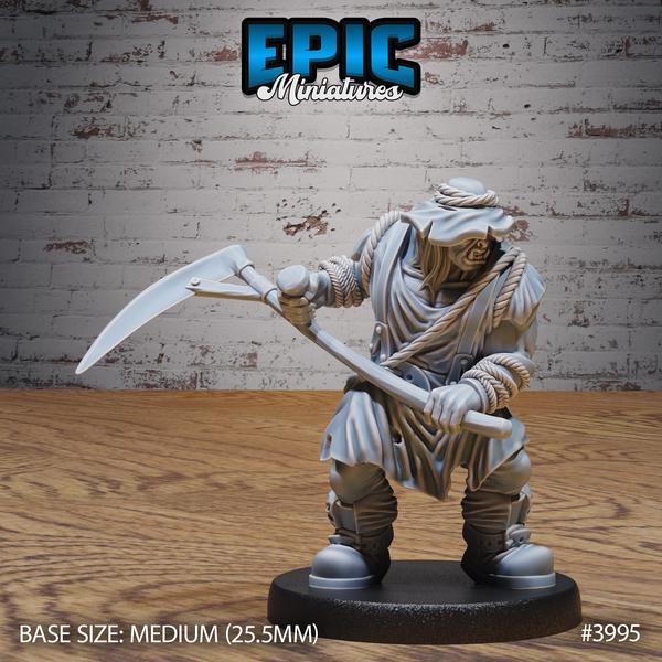 Orc Villager NPC Miniature | Epic Addition To Any Game - Tabletop RPG & D&D miniature. Perfect for wargaming & collectors.