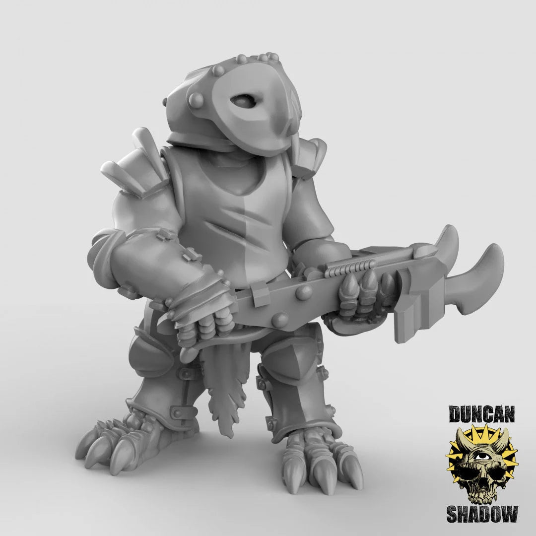 Owl Folk CrossBow Miniature | C - Tabletop RPG & D&D miniature. Perfect for wargaming & collectors