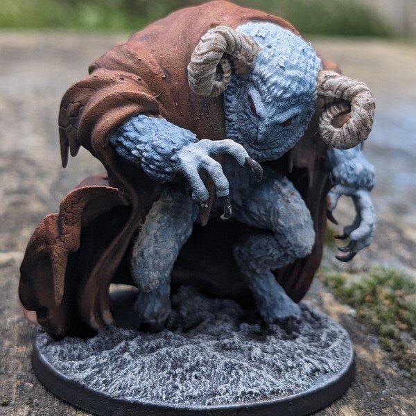 Owl Goddess Miniature - A - 28mm