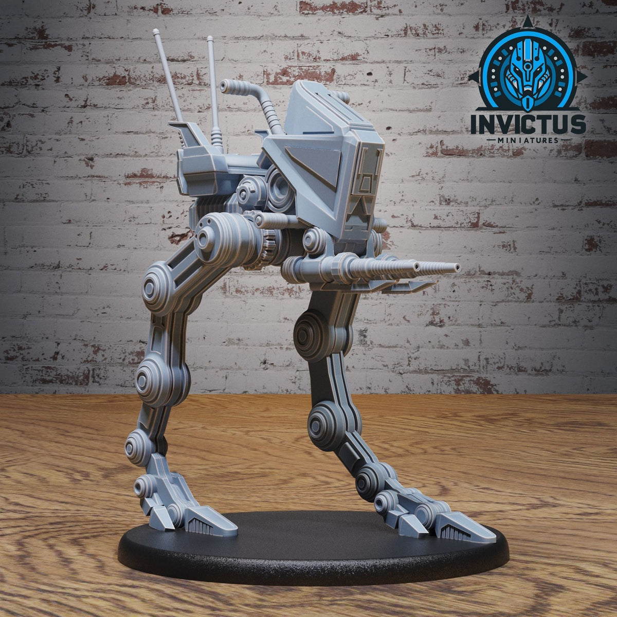Personal Bipedal Walker Miniature | A - Tabletop RPG & D&D miniature. Perfect for wargaming & collectors