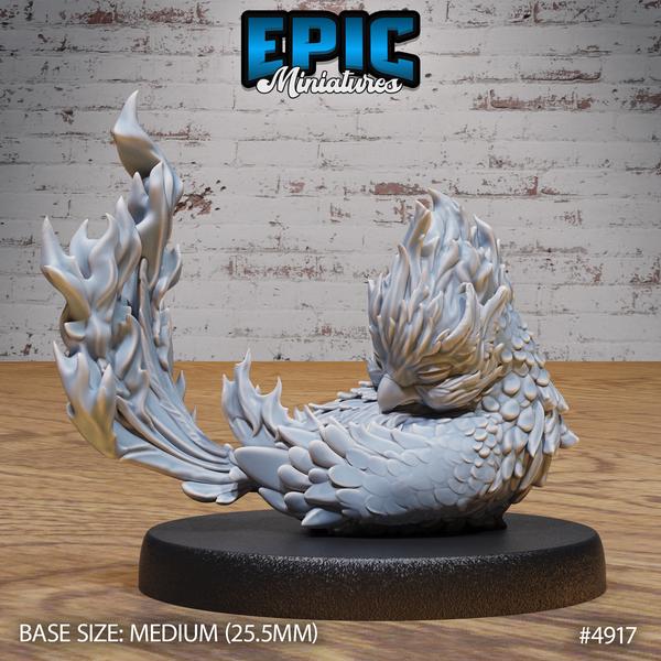 Phoenix Hatchling Miniature | 4917 - Tabletop RPG & D&D miniature. Perfect for wargaming & collectors