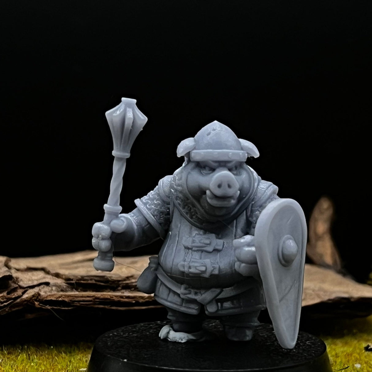 Pig Folk Miniature set | set of 4 - Tabletop RPG & D&D miniature. Perfect for wargaming & collectors