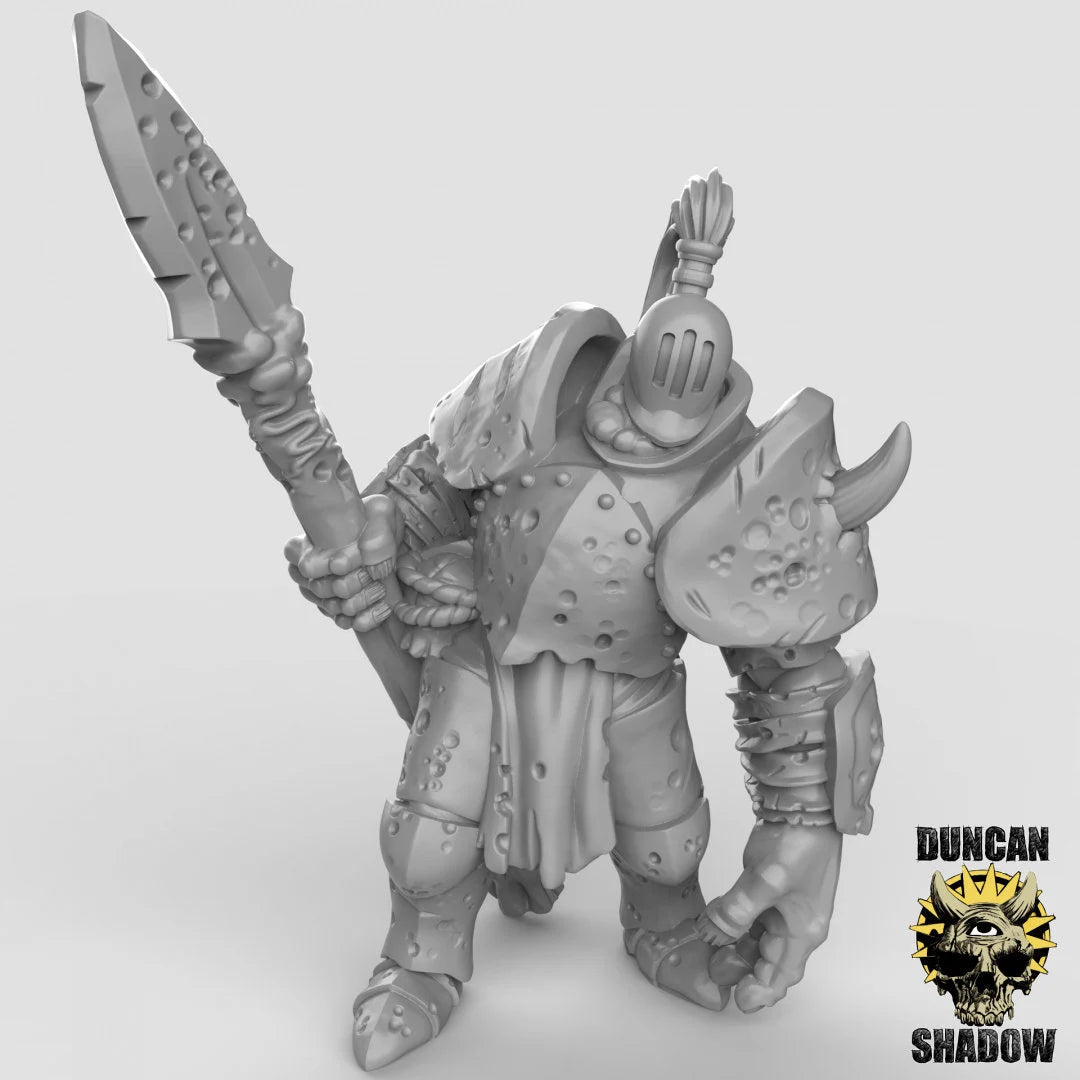 Plague Fighter Miniature | D - Tabletop RPG & D&D miniature. Perfect for wargaming & collectors