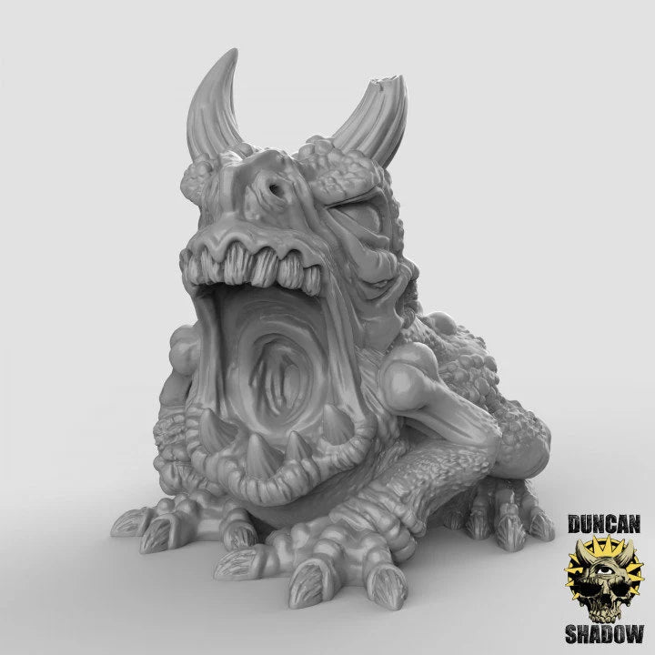 Plague Toads Miniature | A - Tabletop RPG & D&D miniature. Perfect for wargaming & collectors