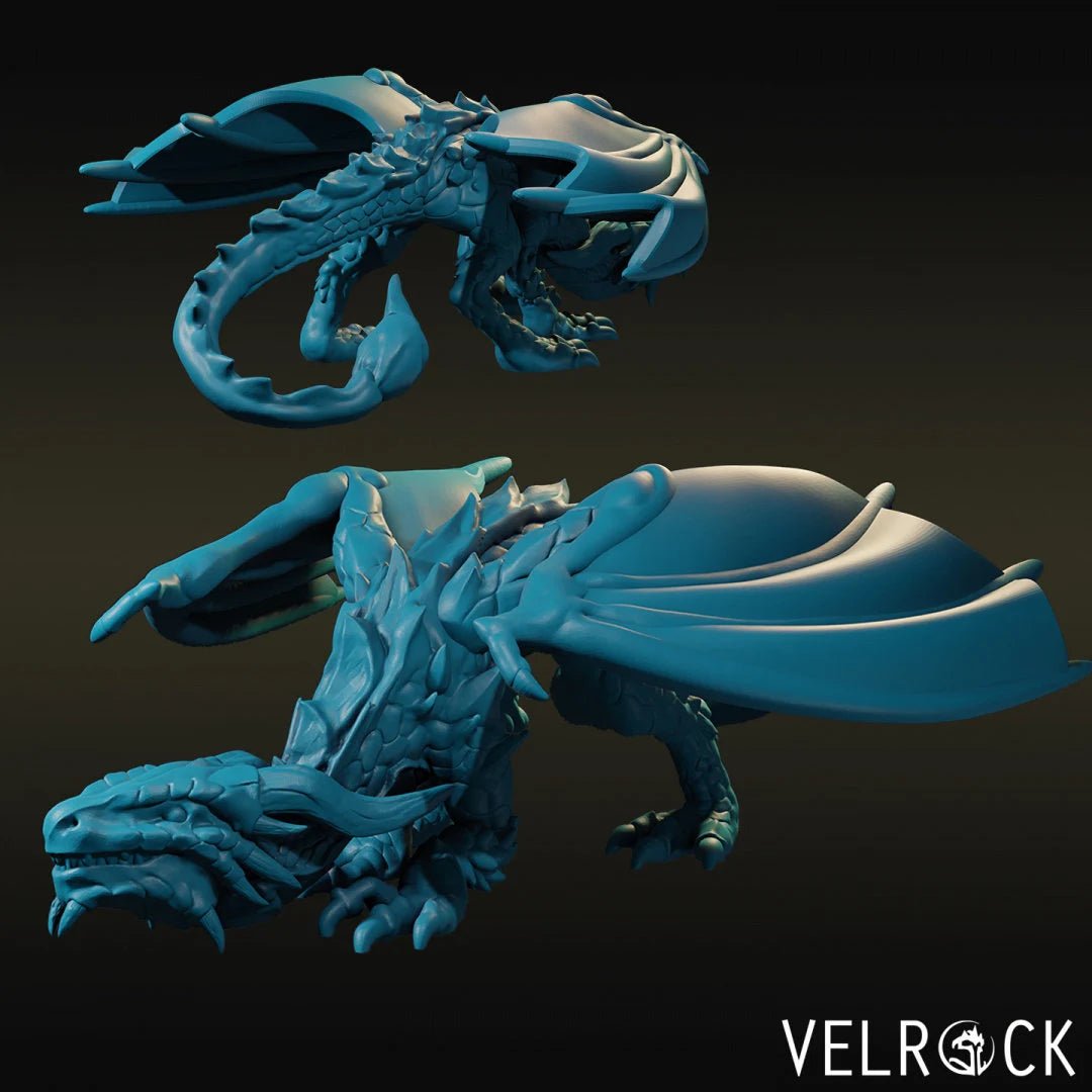 Pseudodragons Miniature | B - Tabletop RPG & D&D miniature. Perfect for wargaming & collectors