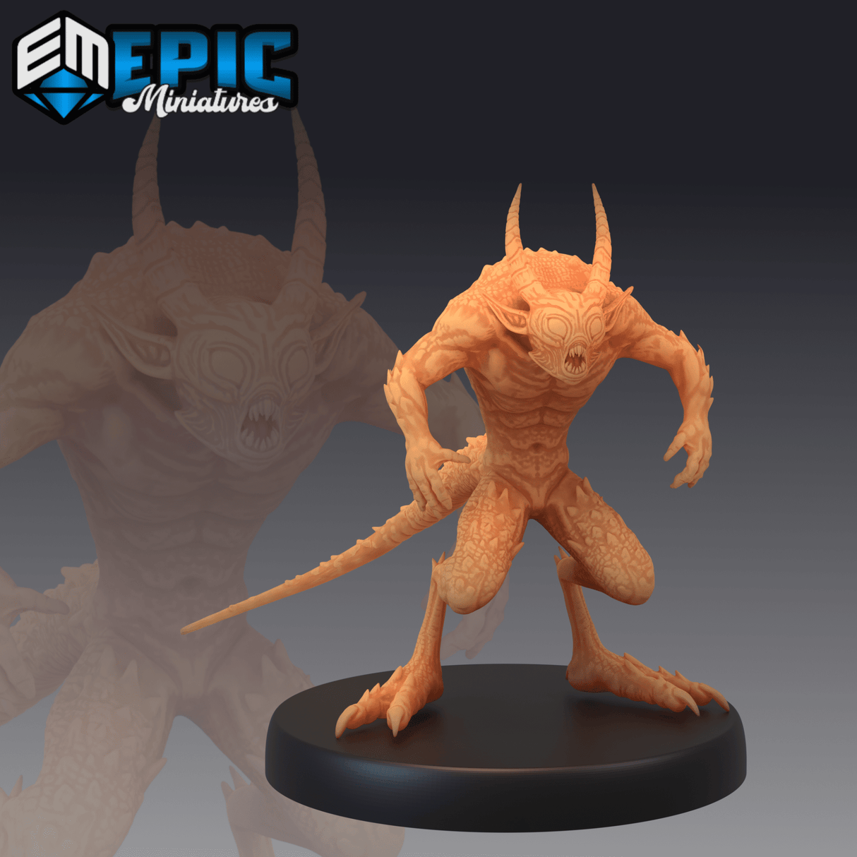 Quasit Monster Miniature | A - Tabletop RPG & D&D miniature. Perfect for wargaming & collectors