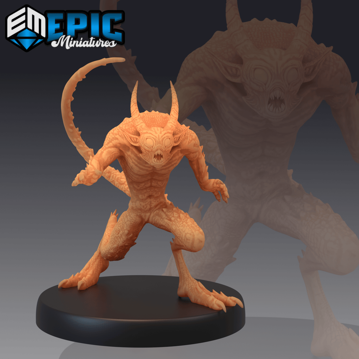 Quasit Monster Miniature | C - Tabletop RPG & D&D miniature. Perfect for wargaming & collectors