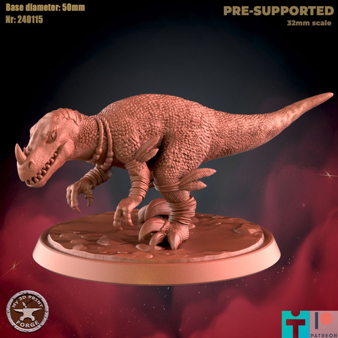 Raptor Miniature | A - Tabletop RPG & D&D miniature. Perfect for wargaming & collectors