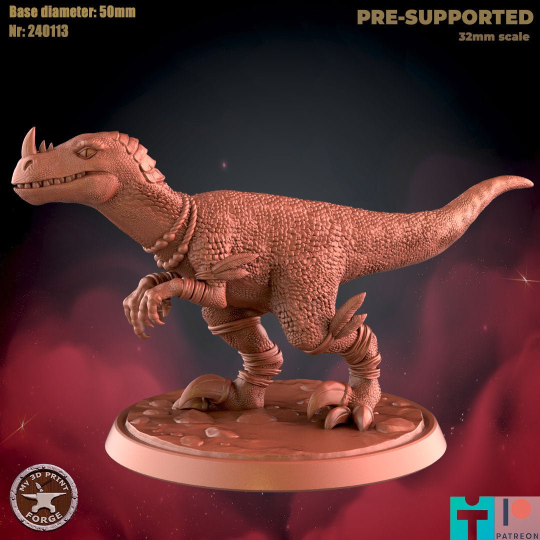 Raptor Miniature | B - Tabletop RPG & D&D miniature. Perfect for wargaming & collectors