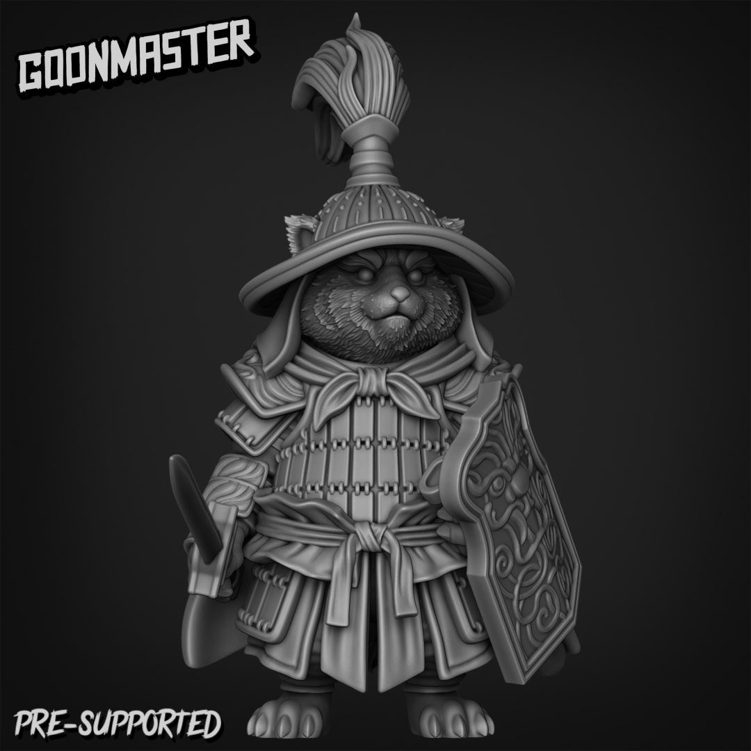 Red Panda Miniature | J - Tabletop RPG & D&D miniature. Perfect for wargaming & collectors