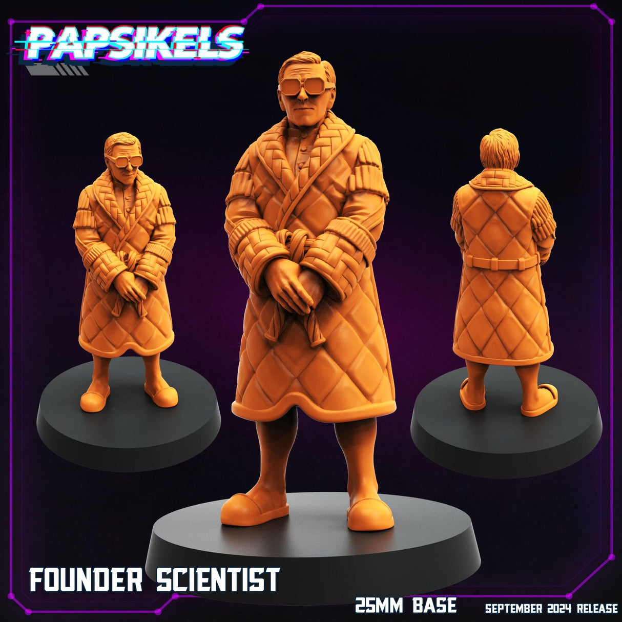 Replicants and Runners Miniature set 2 | Businessman B - Tabletop RPG & D&D miniature. Perfect for wargaming & collectors