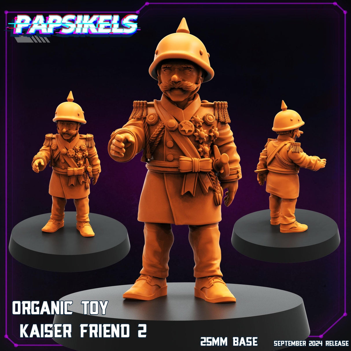Replicants and Runners Miniature set 3 | TOY KASER FRIEND B - Tabletop RPG & D&D miniature. Perfect for wargaming & collectors