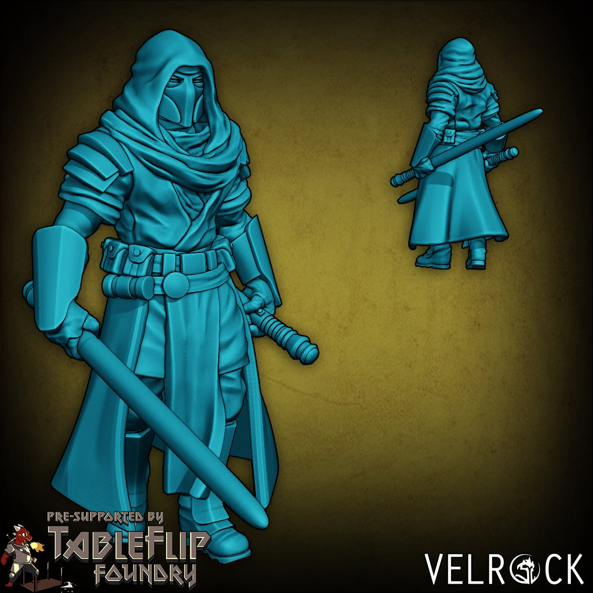 Republic Heroes Miniature | D - Tabletop RPG & D&D miniature. Perfect for wargaming & collectors