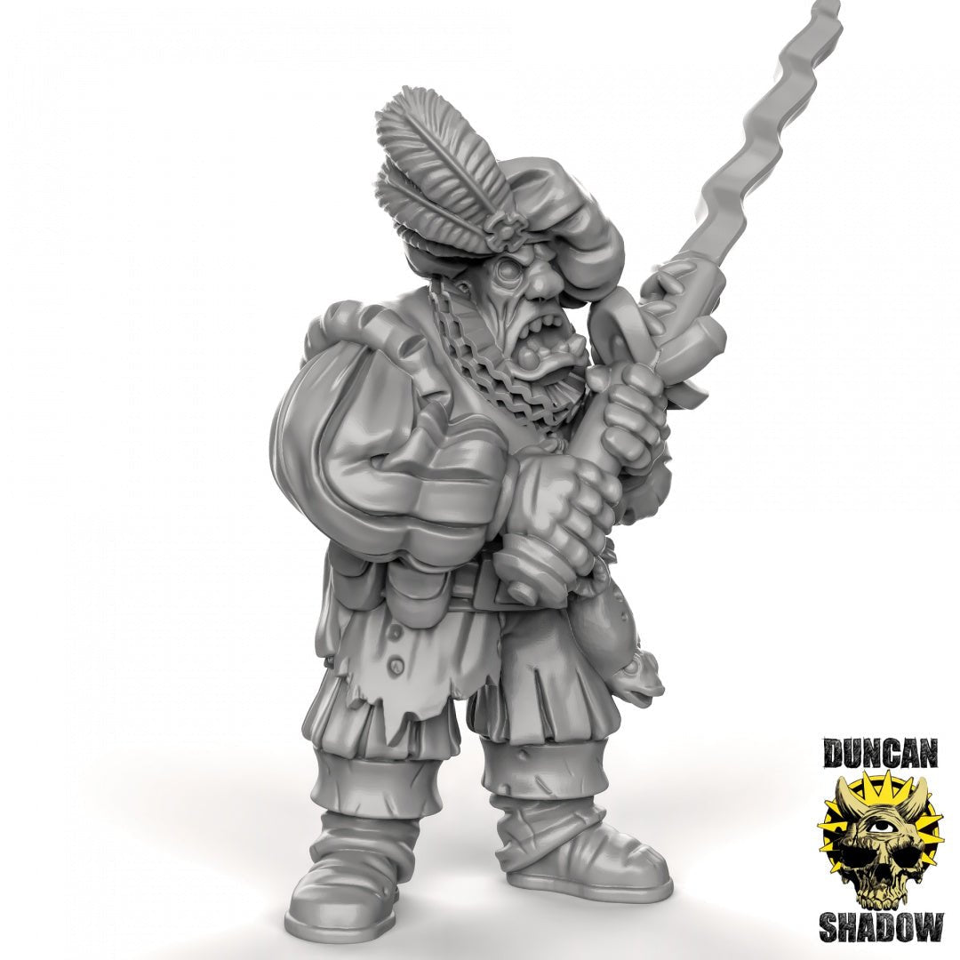 Royal imperial Ogre with sword Miniature | C - Tabletop RPG & D&D miniature. Perfect for wargaming & collectors