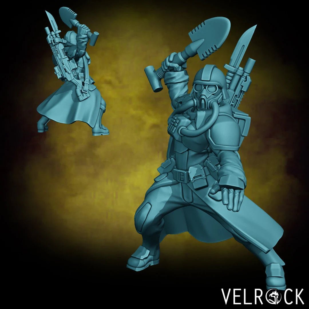 Scout Team Miniature | D - Tabletop RPG & D&D miniature. Perfect for wargaming & collectors