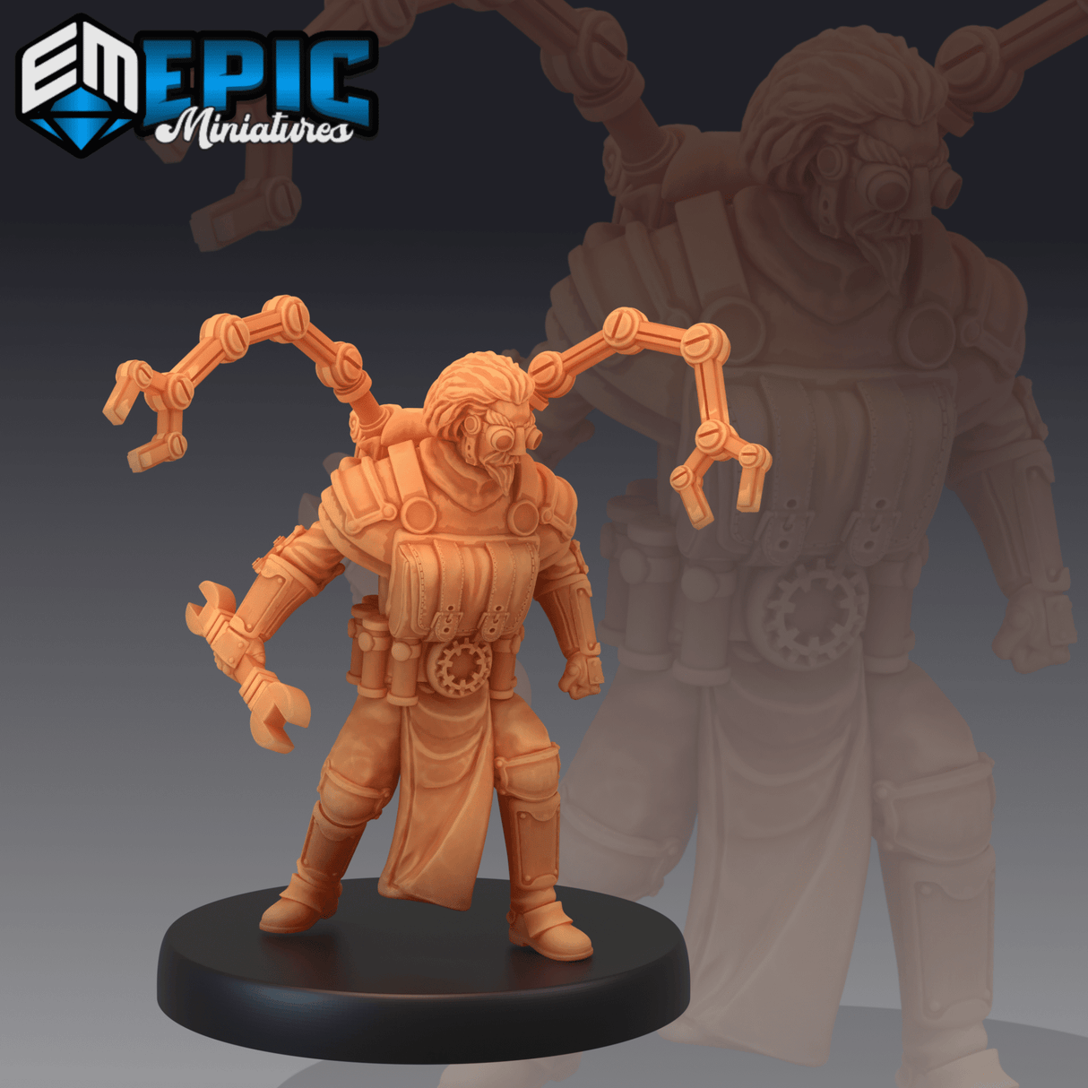 Soldier Miniature | C - Tabletop RPG & D&D miniature. Perfect for wargaming & collectors