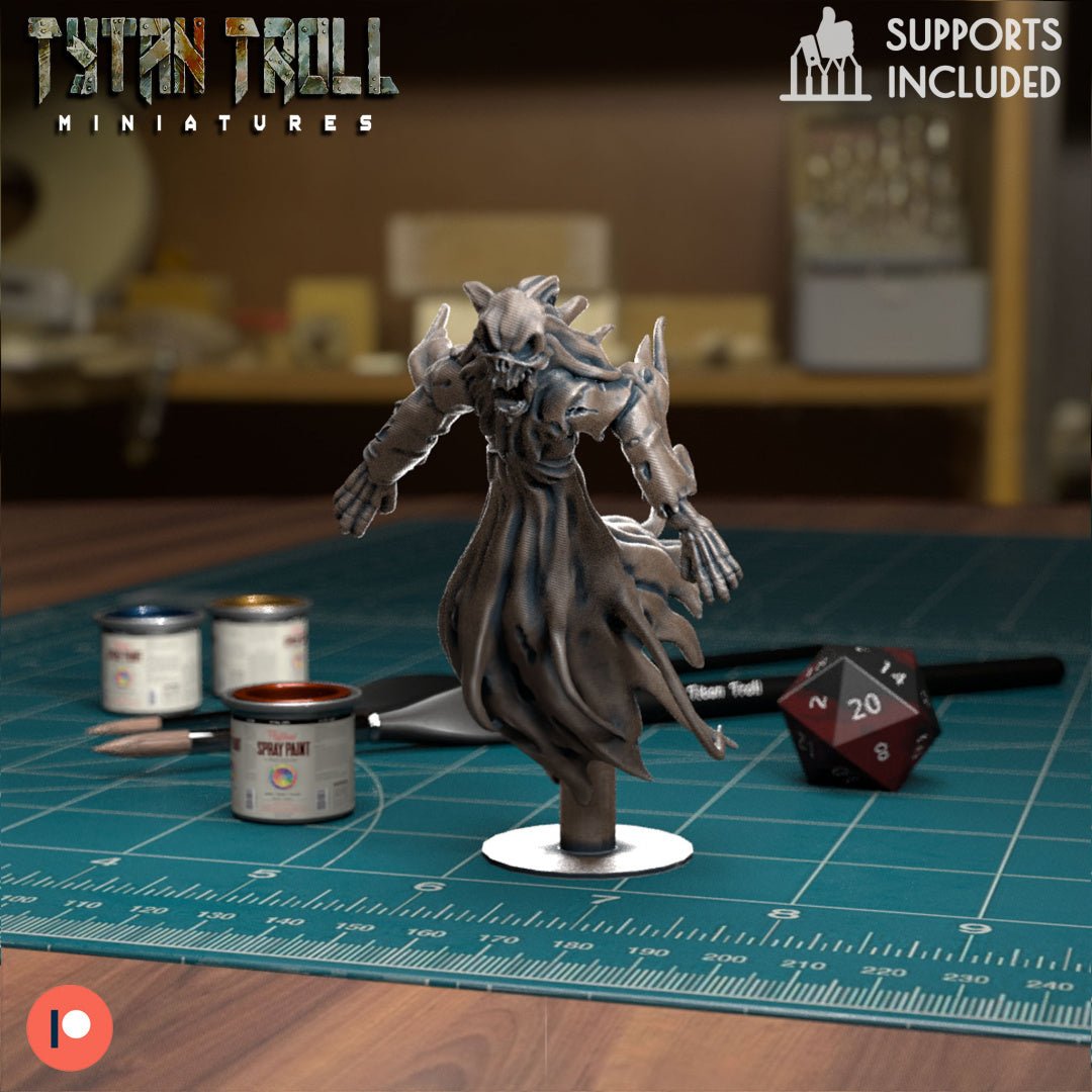 Spectre Bundle Miniature | C - Tabletop RPG & D&D miniature. Perfect for wargaming & collectors