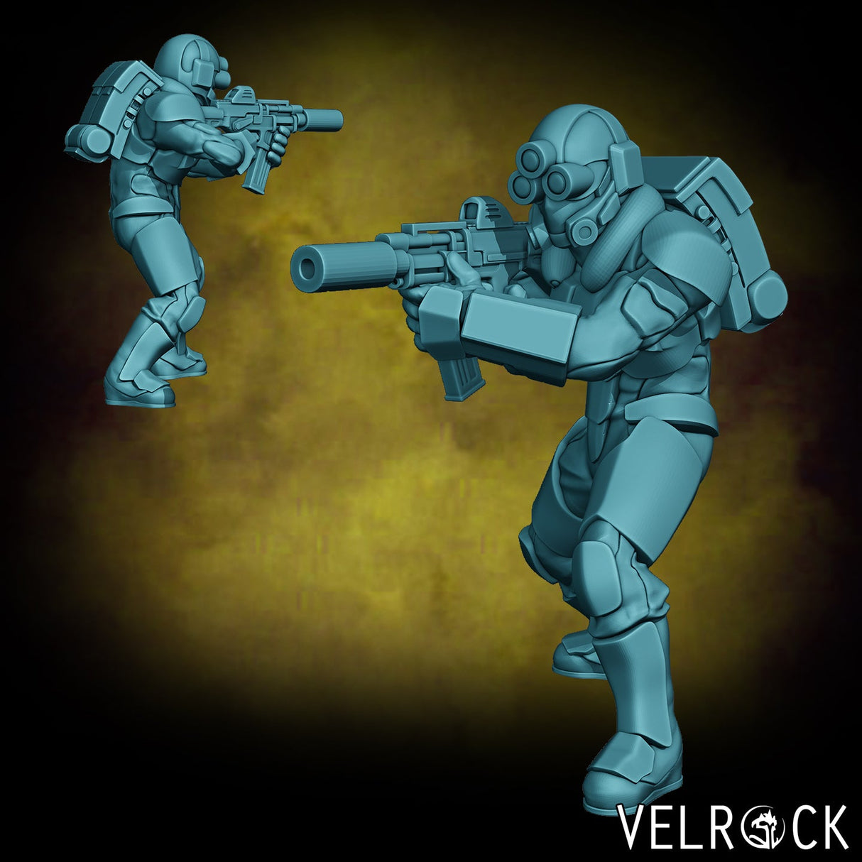 Stealth Team Miniature | K - Tabletop RPG & D&D miniature. Perfect for wargaming & collectors