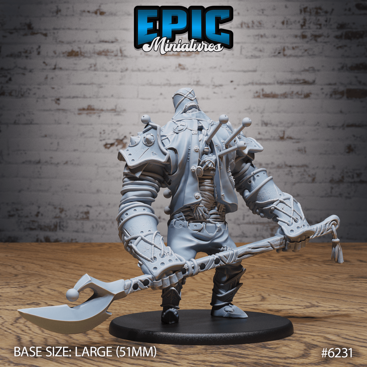 Stitch Golem Miniature | A - Tabletop RPG & D&D miniature. Perfect for wargaming & collectors