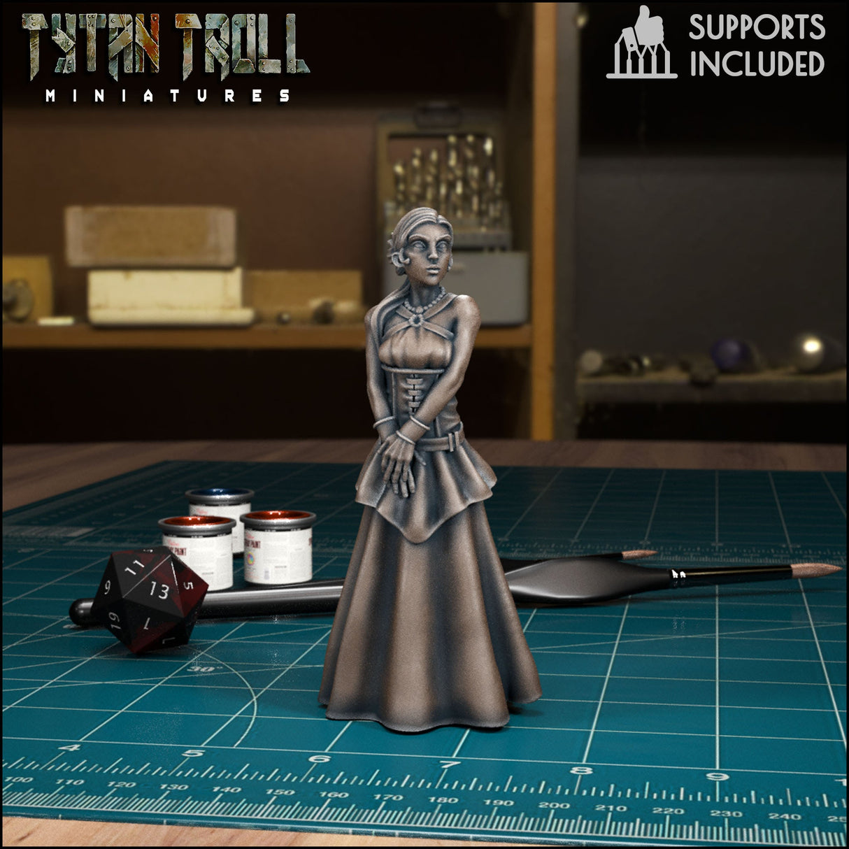 Strahd Bundle Miniature set 4 | C - Tabletop RPG & D&D miniature. Perfect for wargaming & collectors