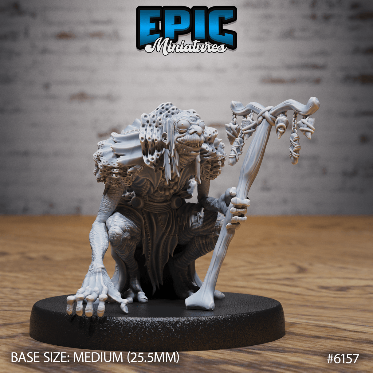 Swamp hag elder Miniature | 6157 - Tabletop RPG & D&D miniature. Perfect for wargaming & collectors