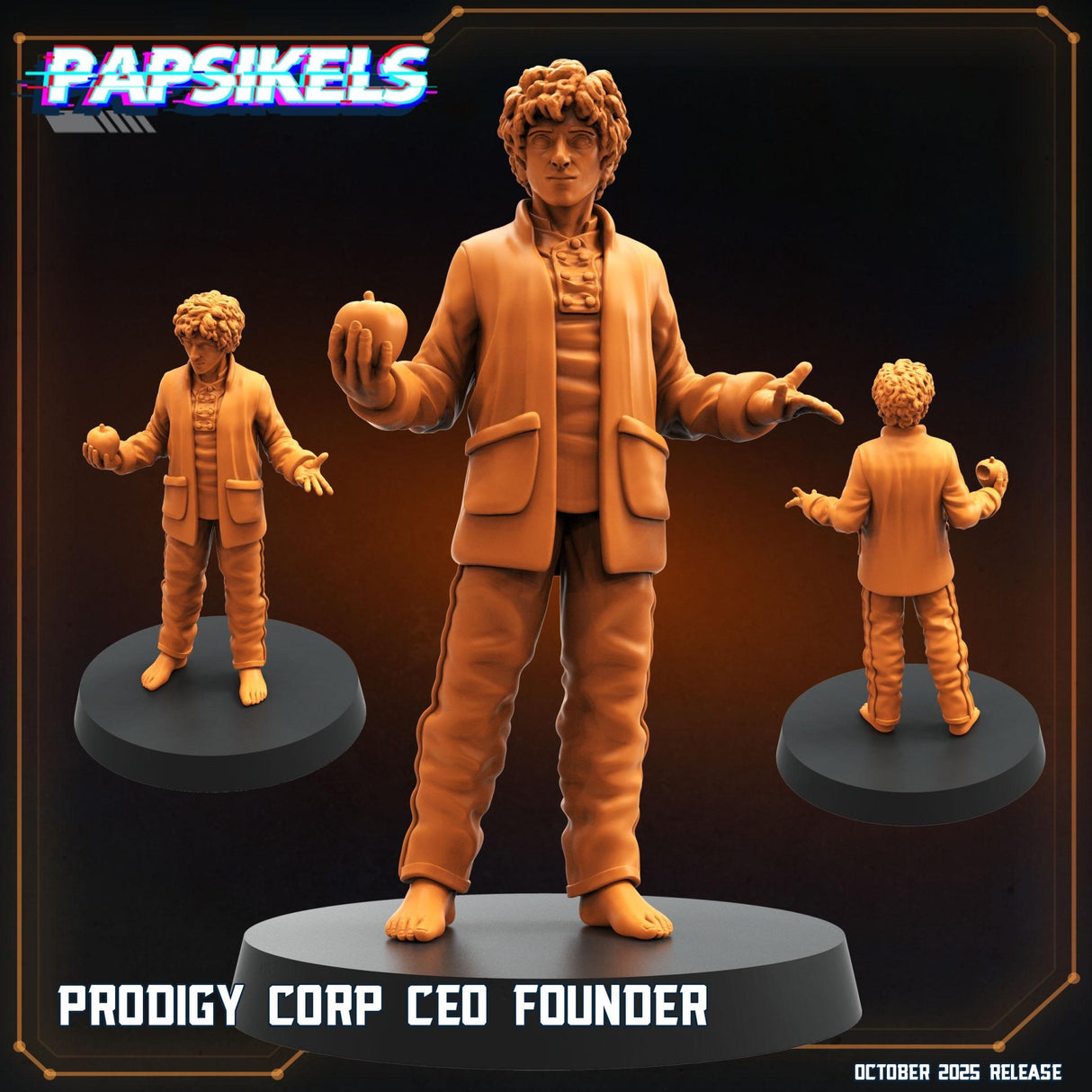 Synthetics & Leaders | Leader 1 - Tabletop RPG & D&D miniature. Perfect for wargaming & collectors
