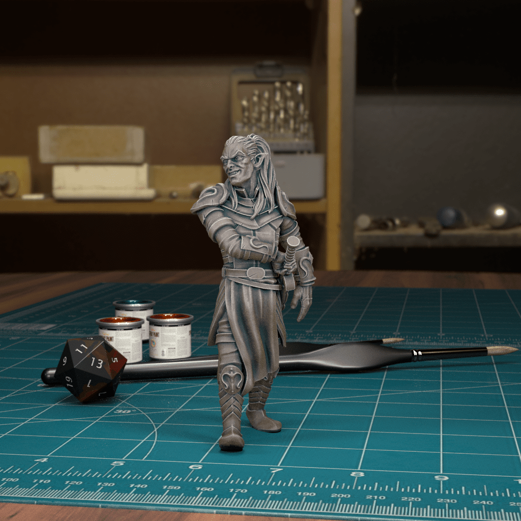 The Court Of Strahd Miniature | B - Tabletop RPG & D&D miniature. Perfect for wargaming & collectors