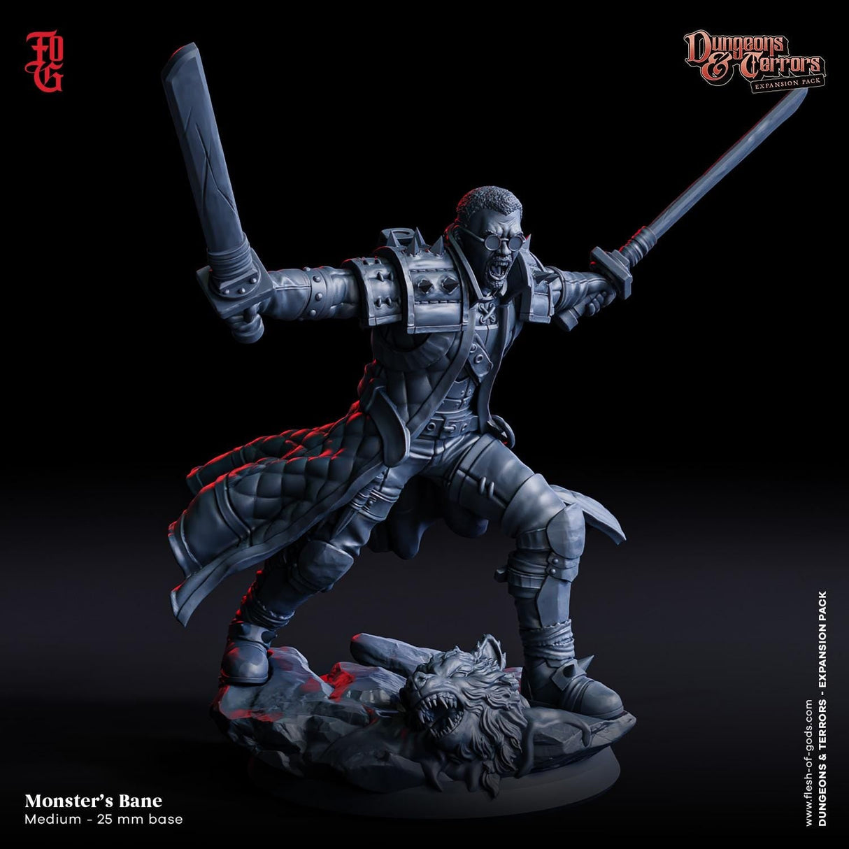 The Crow Avenger Miniature | Monster&39;s Bane - Tabletop RPG & D&D miniature. Perfect for wargaming & collectors