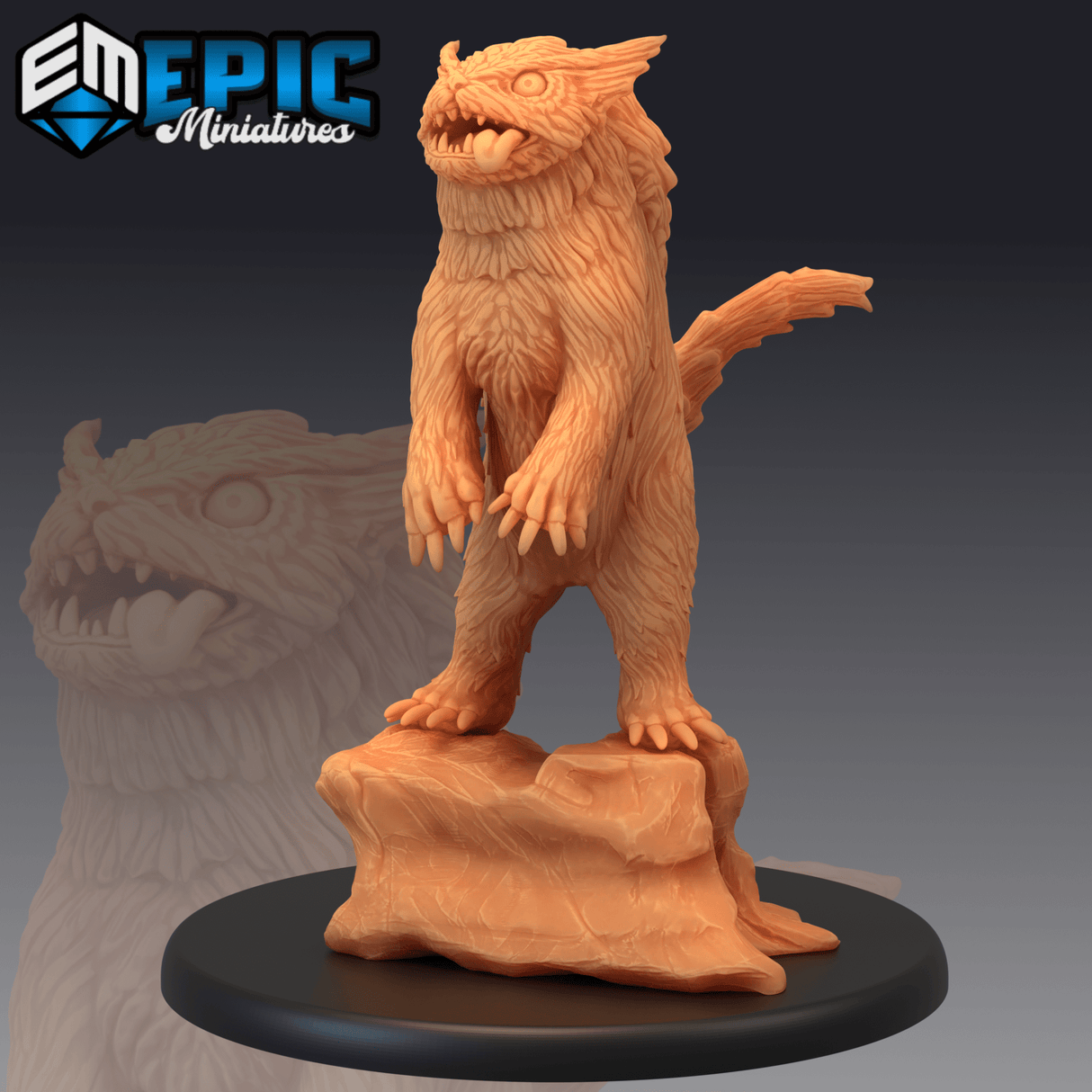 The Owlcat Miniature | C - Tabletop RPG & D&D miniature. Perfect for wargaming & collectors