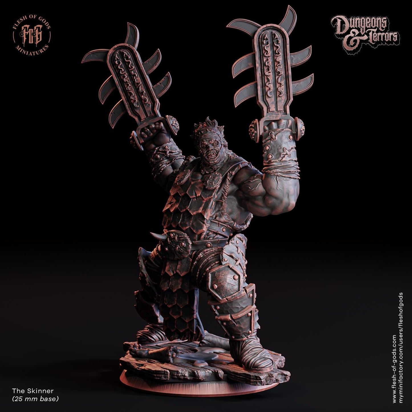 The Parasite Miniature - The Skinner - 32mm
