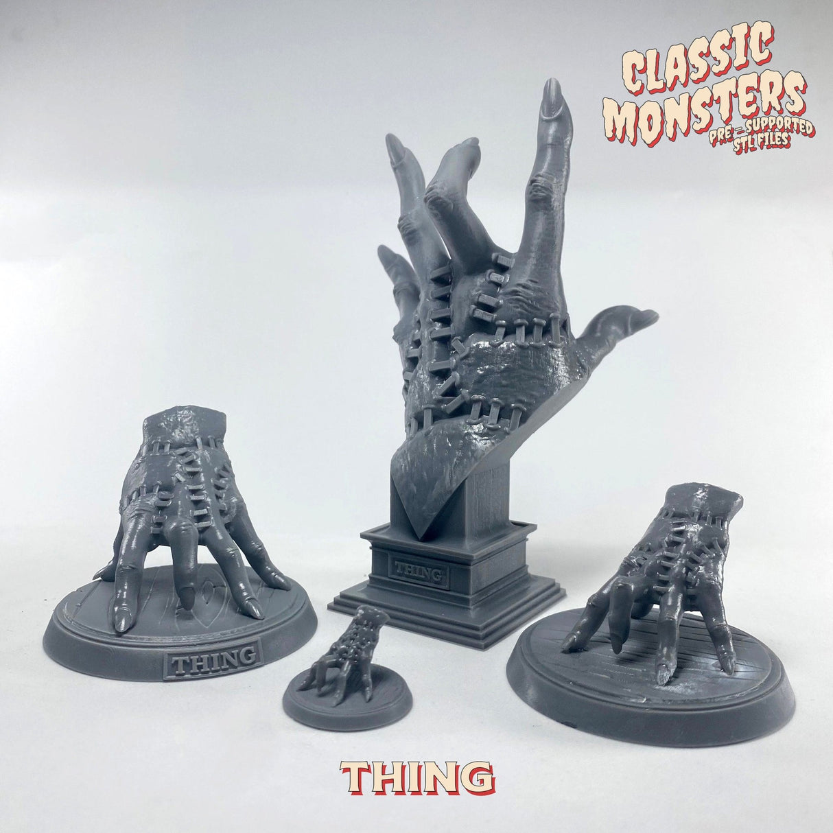 The Thing Miniature | The Thing - Tabletop RPG & D&D miniature. Perfect for wargaming & collectors