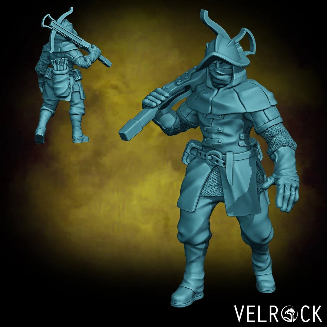 Town Guards Guard Miniature | G - Tabletop RPG & D&D miniature. Perfect for wargaming & collectors