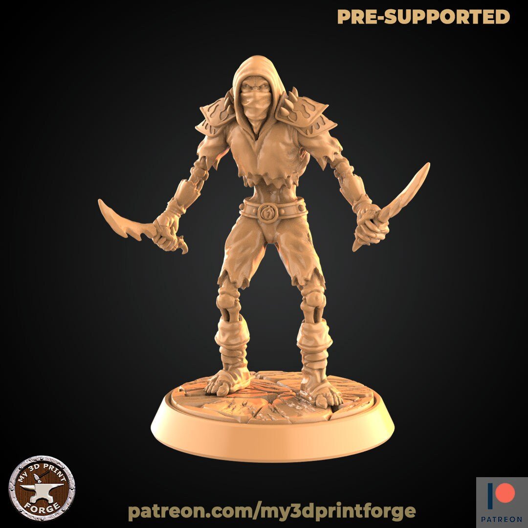 Undead Army Set 2 Miniature | E - Tabletop RPG & D&D miniature. Perfect for wargaming & collectors