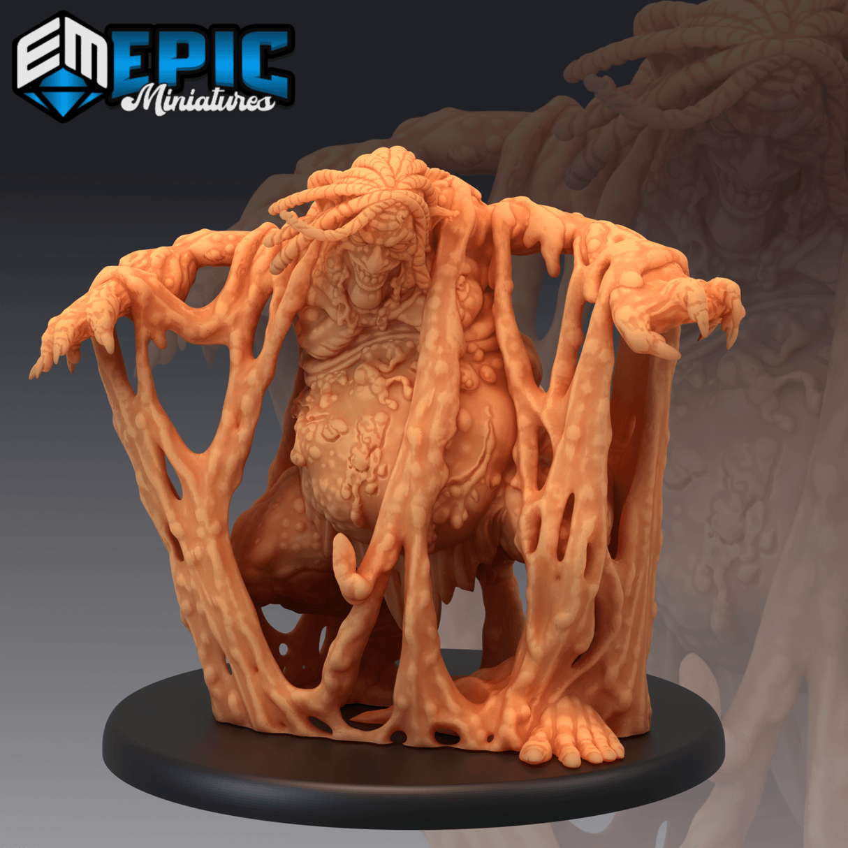 Venom Troll Miniature | B - Tabletop RPG & D&D miniature. Perfect for wargaming & collectors