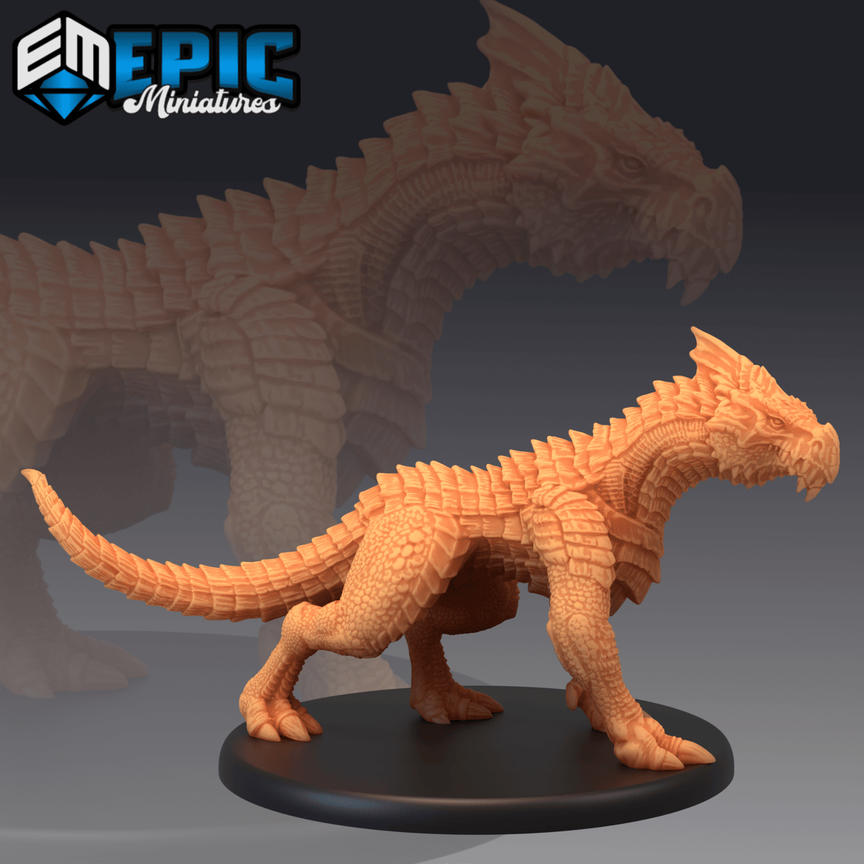 White Drake Miniature | A - Tabletop RPG & D&D miniature. Perfect for wargaming & collectors