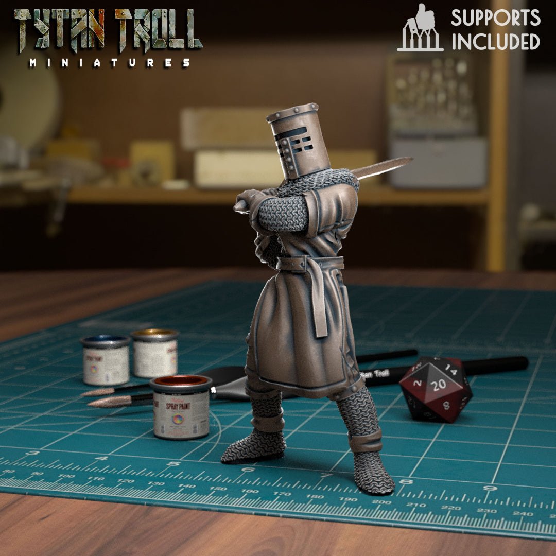 Wholley Braille Set 1 Miniature | D - Tabletop RPG & D&D miniature. Perfect for wargaming & collectors