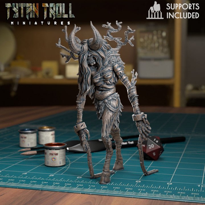 Witch Bundle Miniature | D - Tabletop RPG & D&D miniature. Perfect for wargaming & collectors