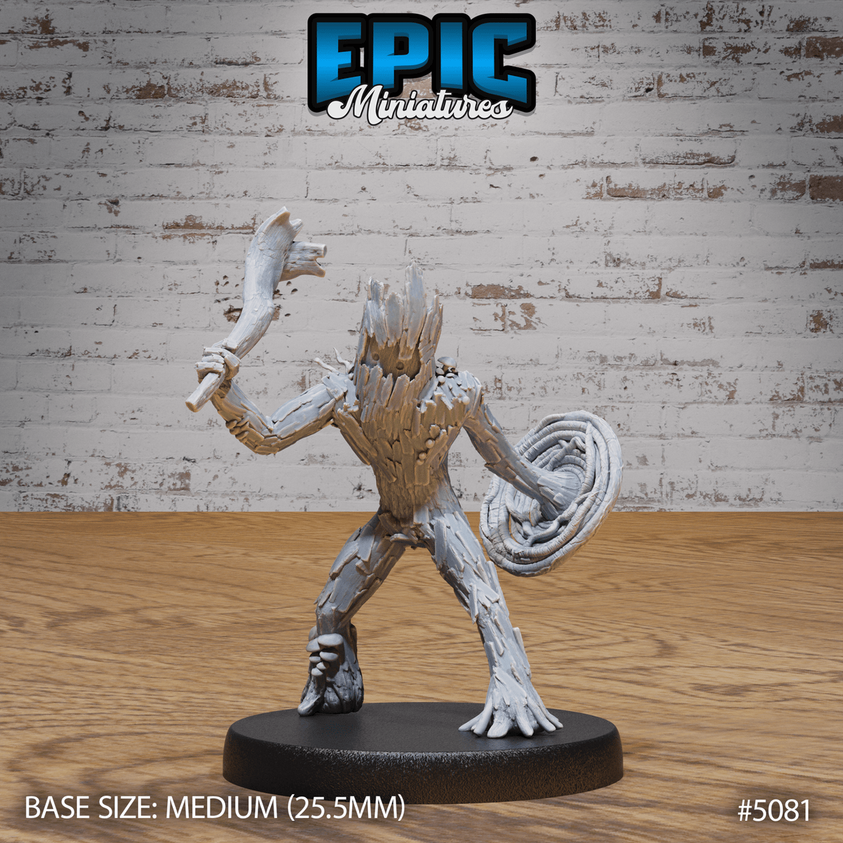 Wood Woad Miniature | A - Tabletop RPG & D&D miniature. Perfect for wargaming & collectors