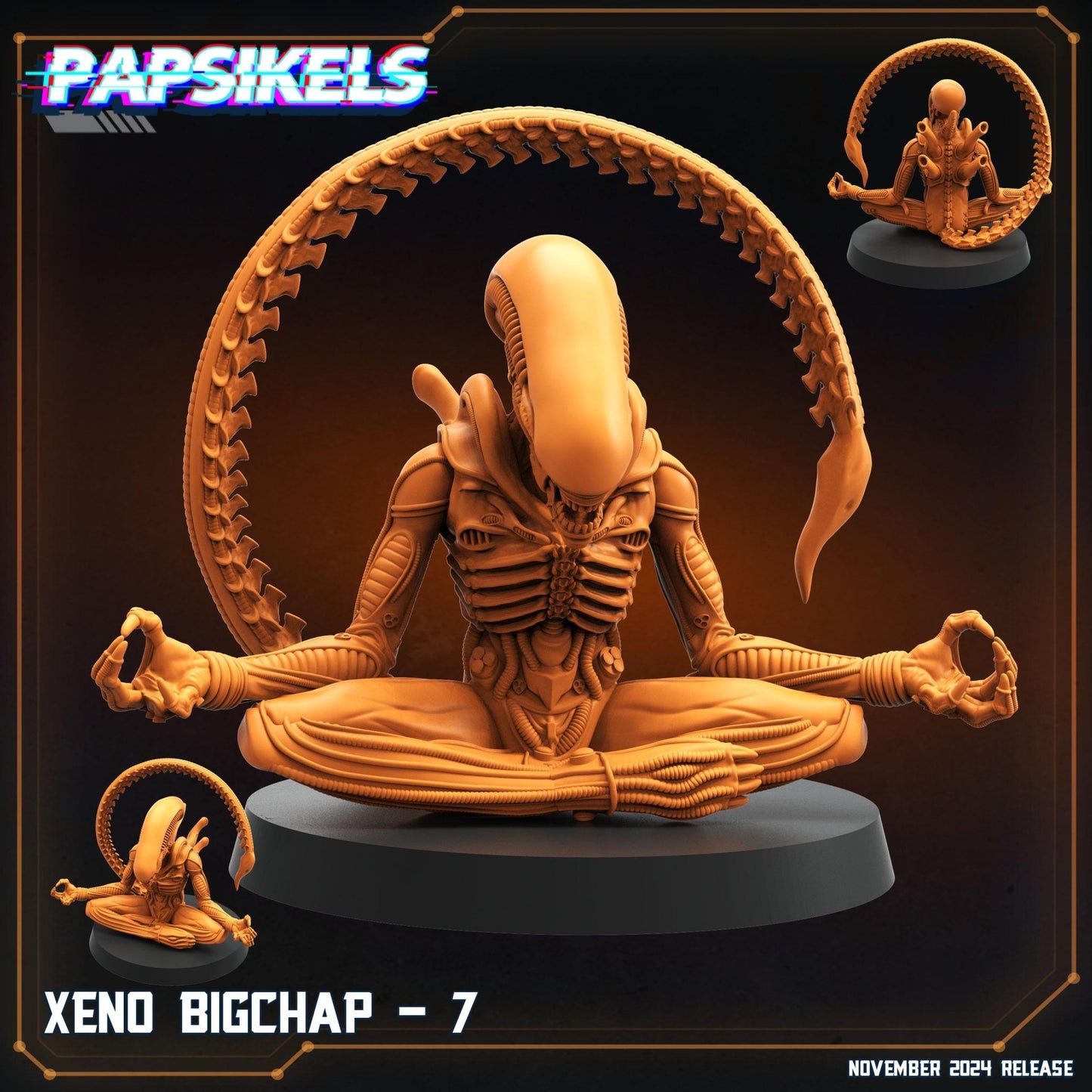 Xeno Bigchap Miniature - Xeno Bigchap 7 - 32mm