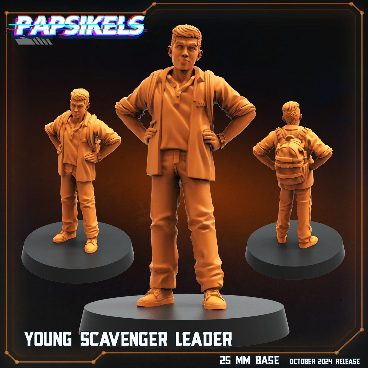Xeno Hugger v Scavenger Miniature | Scavenger 1 - Tabletop RPG & D&D miniature. Perfect for wargaming & collectors