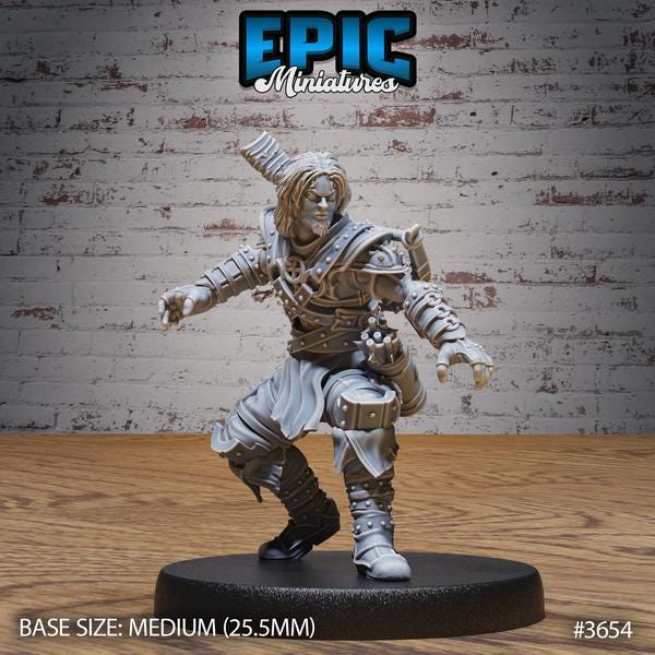 young Bandit Miniature | 3654 - Tabletop RPG & D&D miniature. Perfect for wargaming & collectors