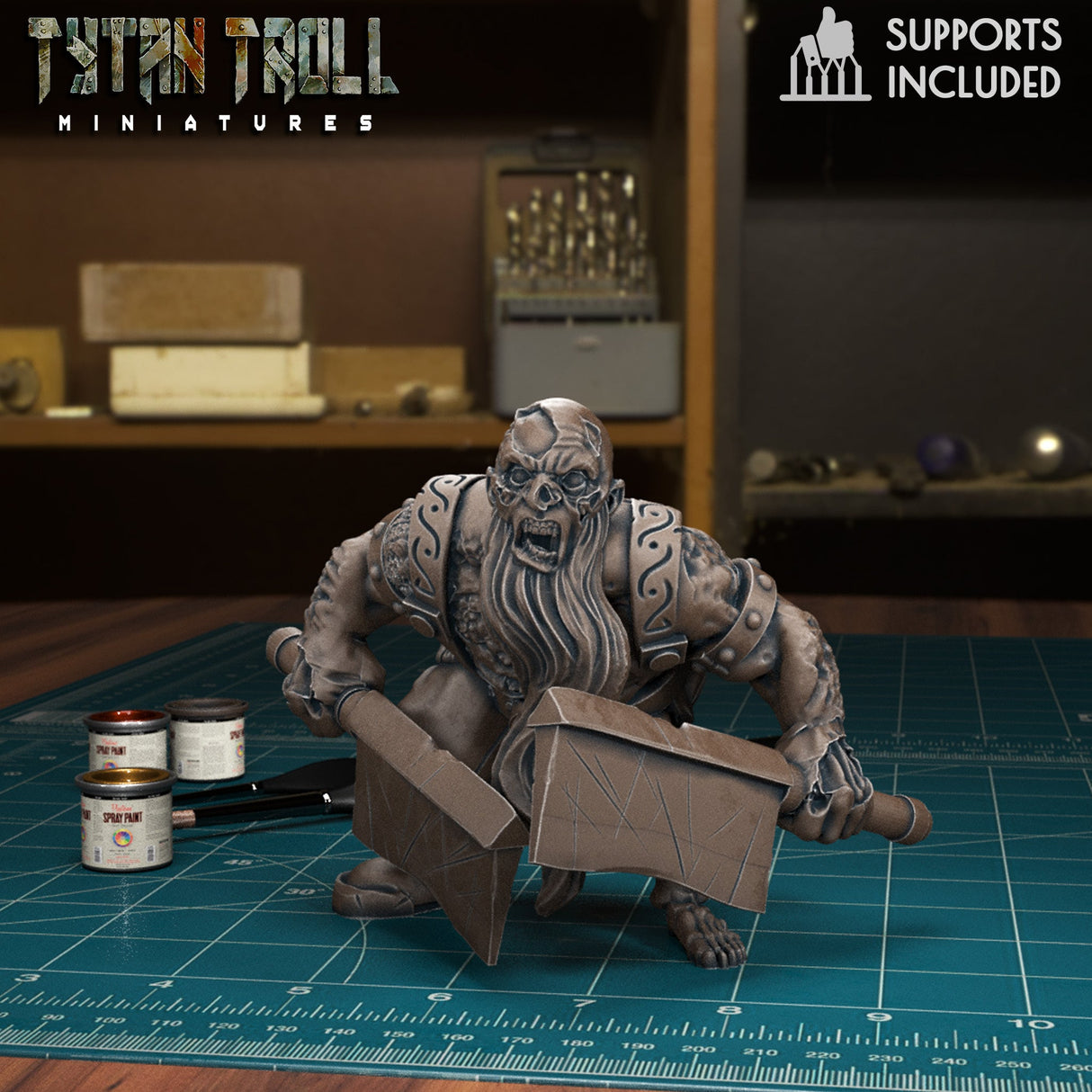 Zombie Undead Miniature | D - Tabletop RPG & D&D miniature. Perfect for wargaming & collectors