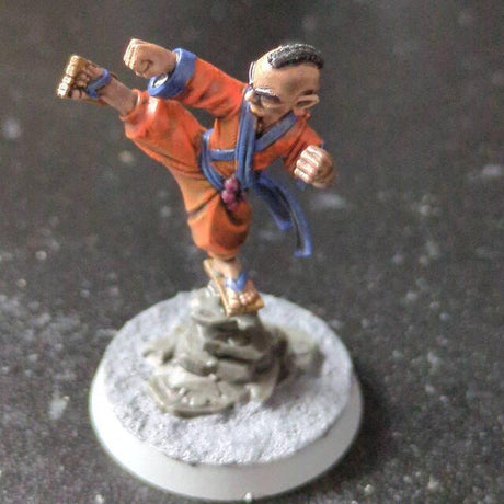 Acolyte Monk Miniature — Brent's Painted Showcase - Ottsworkshop