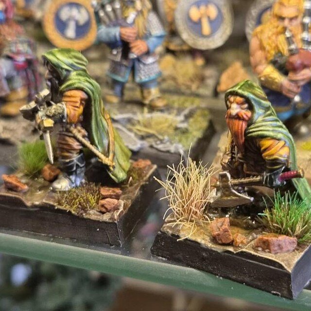 Dwarf Ranger Miniatures — Archie's Painted Showcase - Ottsworkshop