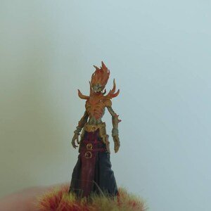 Flame Lich Miniature — Kevin's Painted Showcase - Ottsworkshop