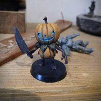 Pumpkin Man Miniature — Harrison's Painted Showcase - Ottsworkshop