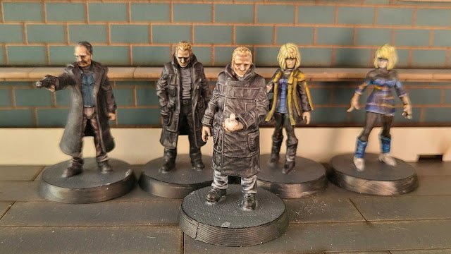 Replicants and Runners Painted Showcase - Ottsworkshop
